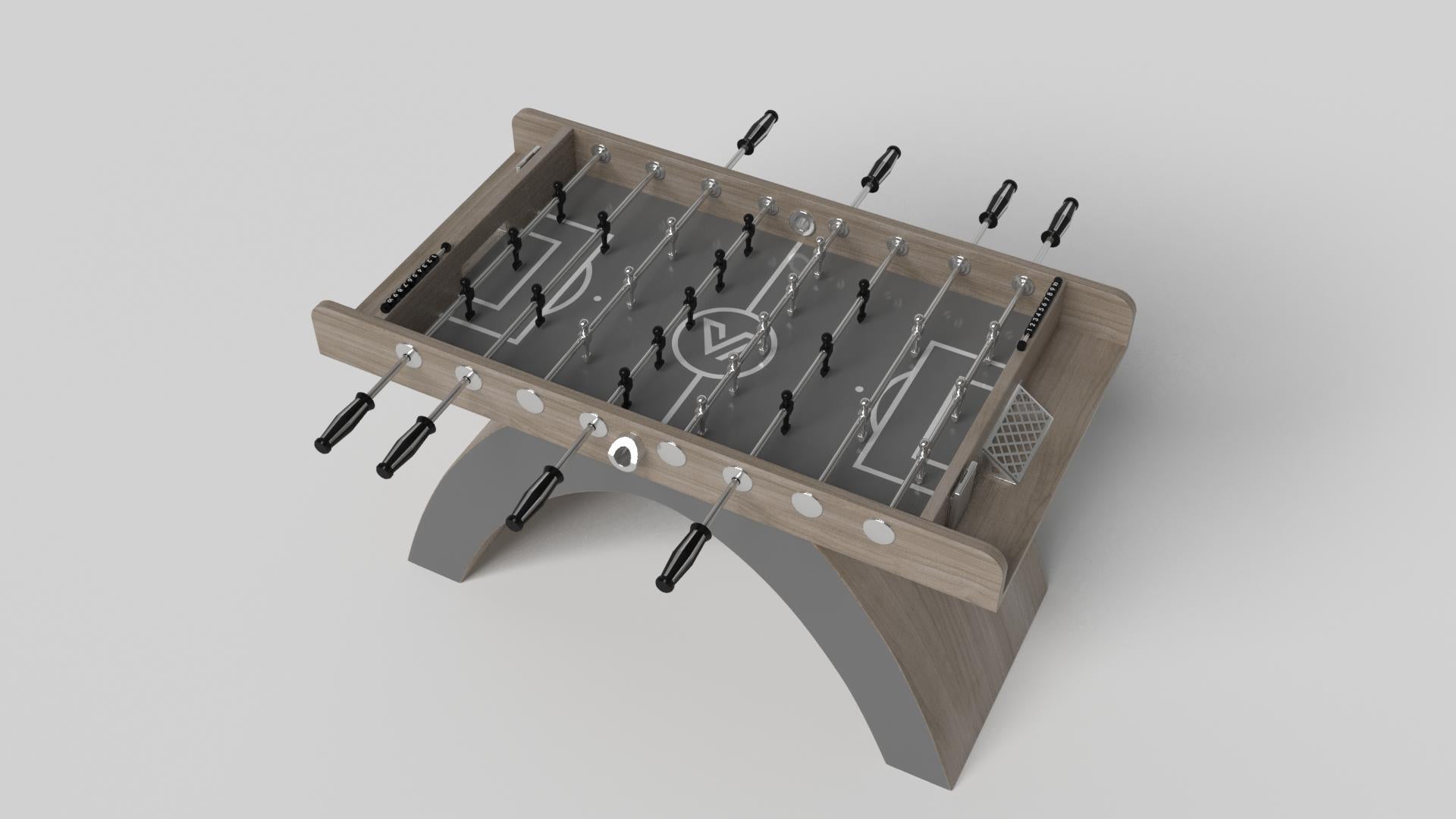 American Elevate Customs Zenith Foosball Tables / Solid White Oak Wood in 5' -Made in USA For Sale