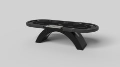 Tavoli da poker Zenith di Elevate Customs / Colore nero pantone solido in 8'8" - USA