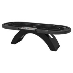Elevate Customs Zenith Poker Tables / Solid Pantone Black Color in 8'8" - USA