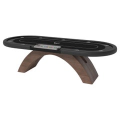 Tavoli da poker Zenith di Elevate Customs / Legno massiccio di noce in 8'8" - Made in USA