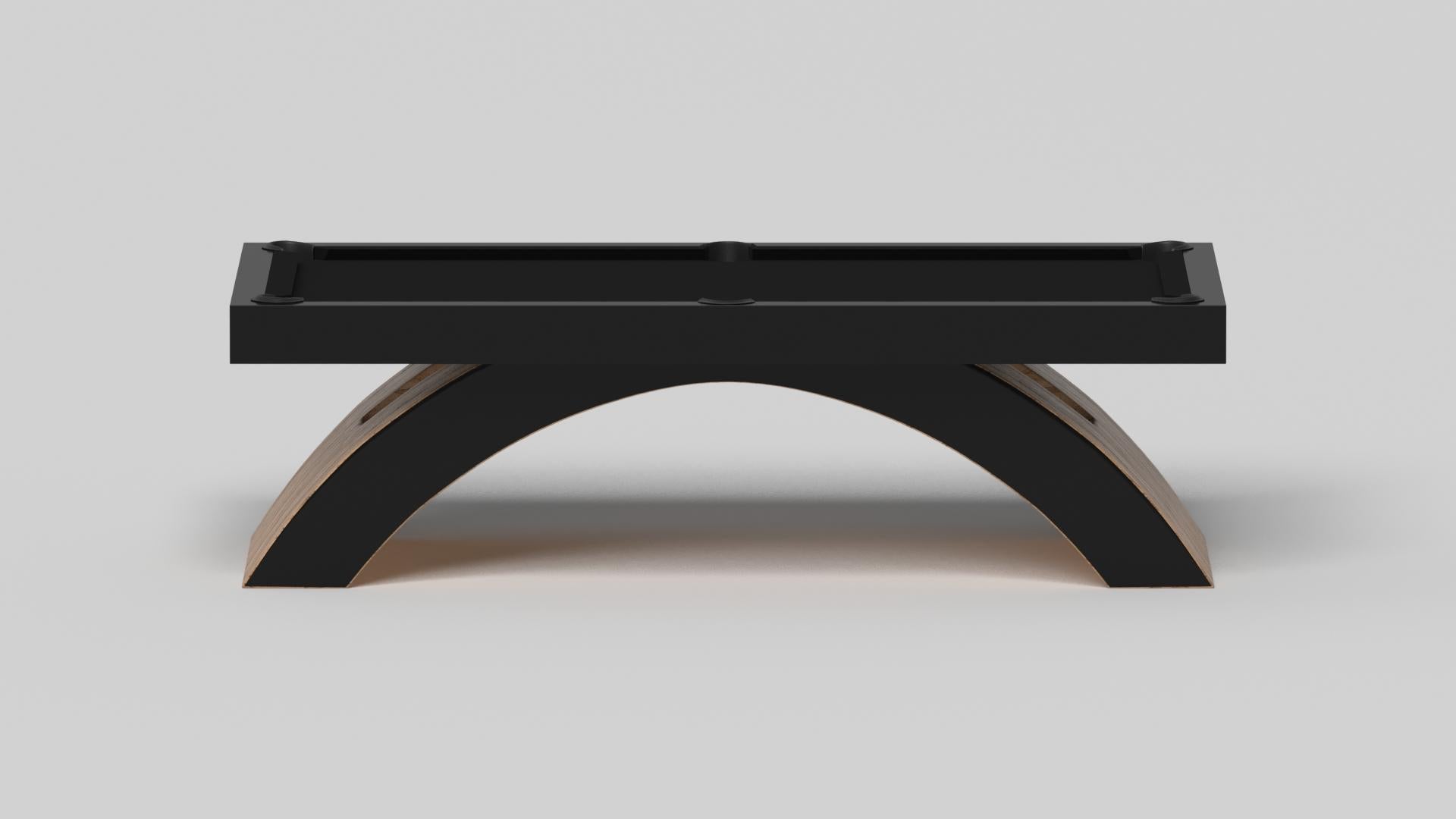 Américain Elevate Customs Zenith Pool Table / Solid Curly Maple Wood in 8.5' - Made in USA en vente