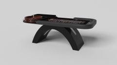 Elevate Customs Zenith Roulette Tables / Couleur noire Pantone solide en 8'2" - USA