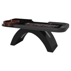 Elevate Customs Zenith Roulette Tables / Couleur noire Pantone solide en 8'2" - USA