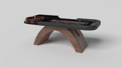Elevate Customs Zenith Roulette Tables / Solid Walnut Wood in 8'2" - Made in USA