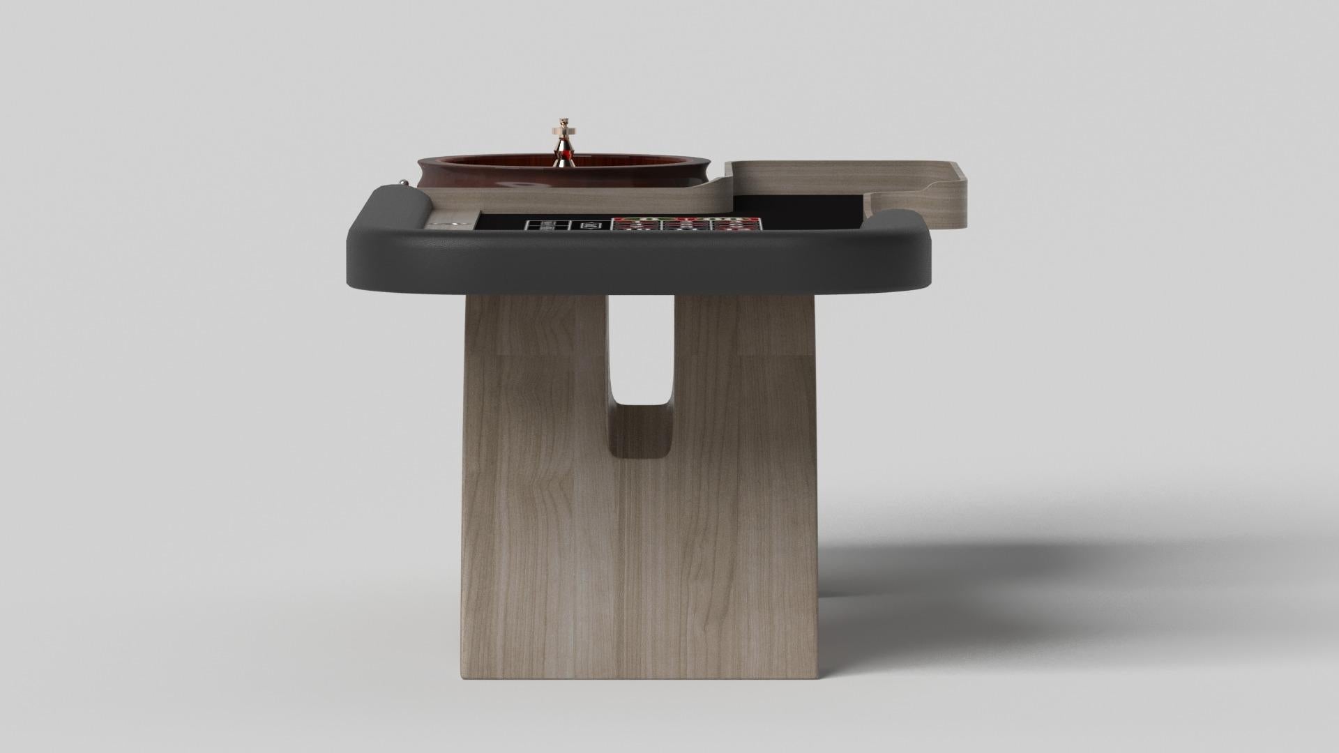 Modern Elevate Customs Zenith Roulette Tables/Solid White Oak Wood in 8'2
