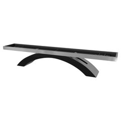 Elevate Customs Zenith table Shuffleboard/Table en acier inoxydable en 12'-USA