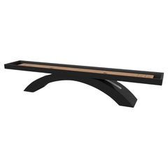 Elevate Customs Zenith Shuffleboard-Tische/Solid Pantone Schwarze Farbe in 18' -USA