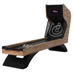 Elevate Customs Zenith Skeeball Tables / Solid Curly Maple Wood in - Made in USA