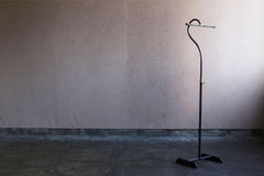 Elevating Iron Hanger Rack with bent arm