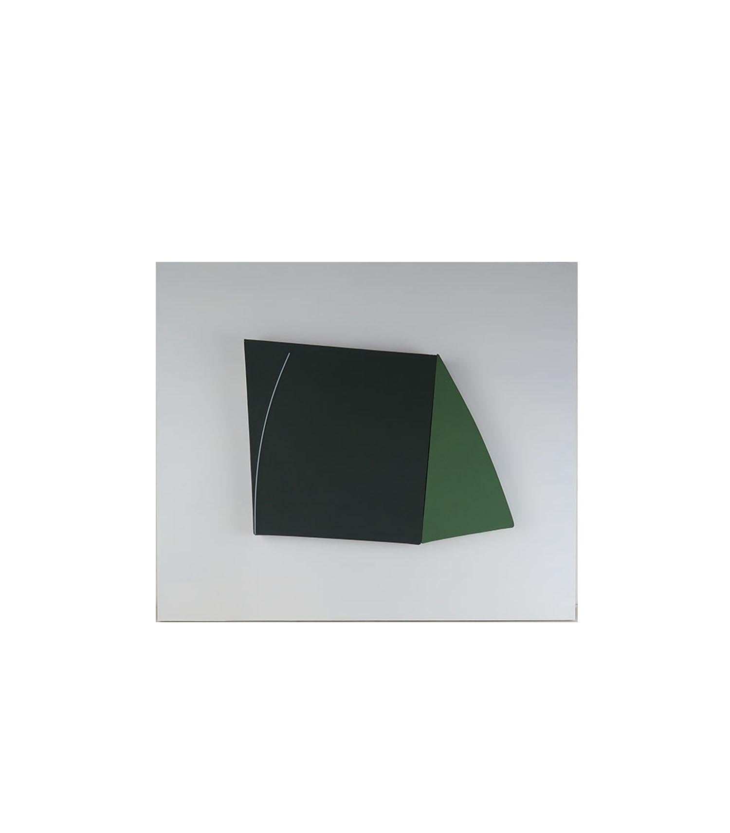 Elevation 1. John Groom, 1981, Acryl auf Leinwand (Minimalistisch)