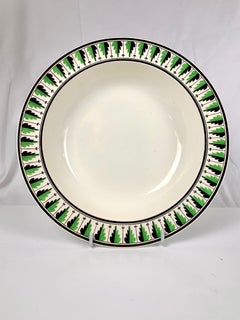 Undici grandi piatti da zuppa in vasellame di crema prodotti da Spode, Inghilterra, circa 1820