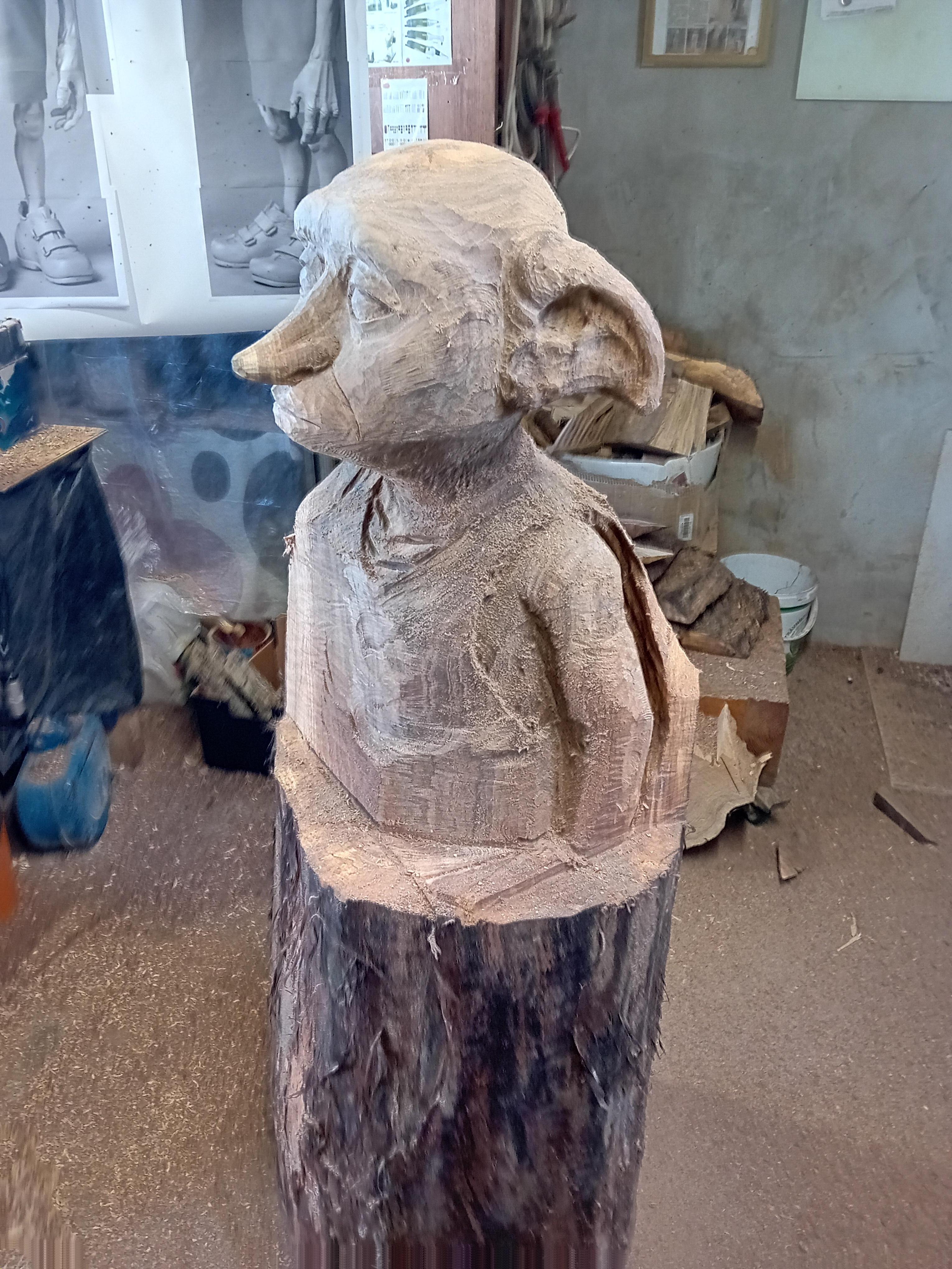 Elf Doby from Harry Potter series in real life size For Sale 9