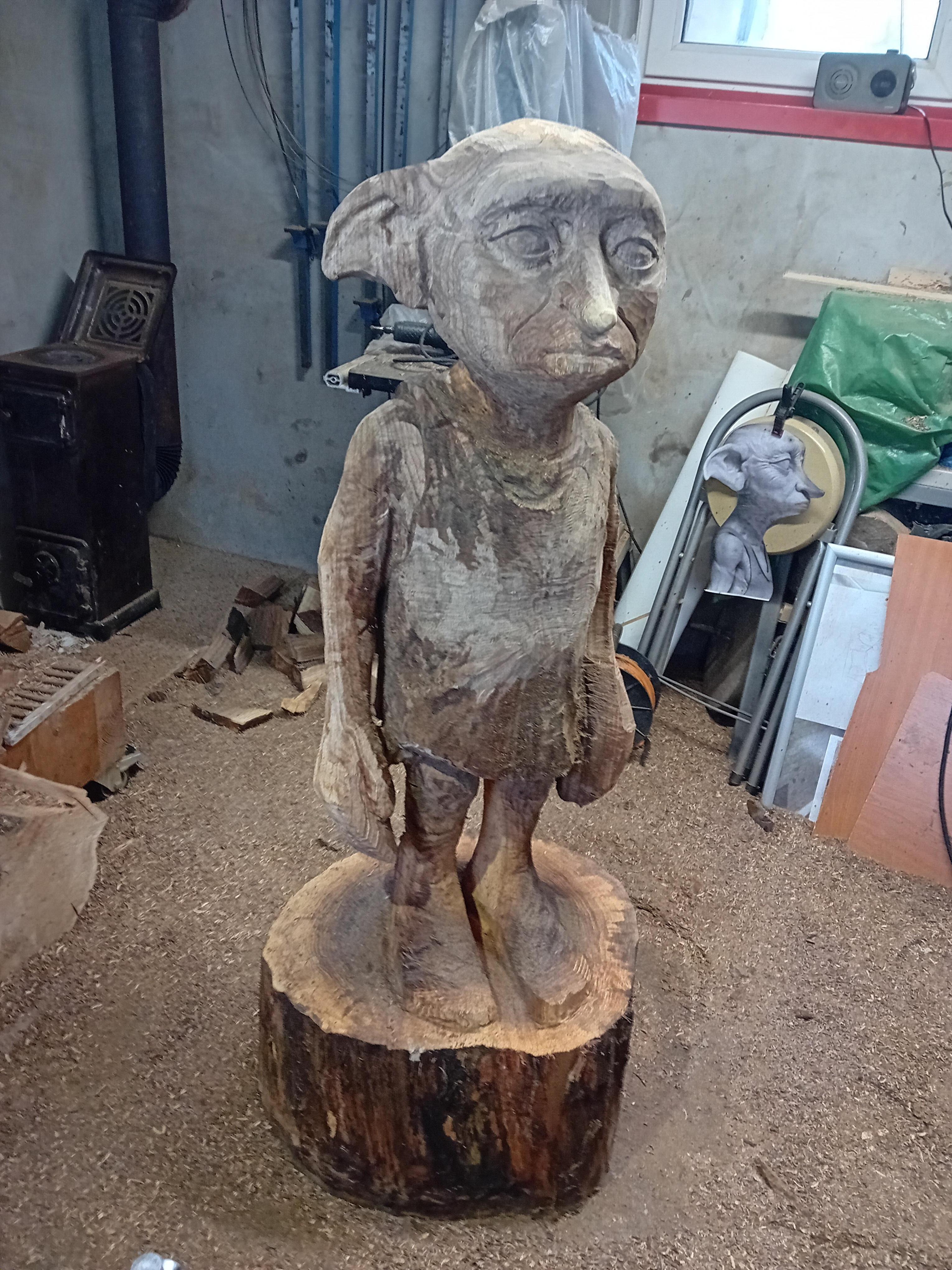 Elf Doby from Harry Potter series in real life size For Sale 11