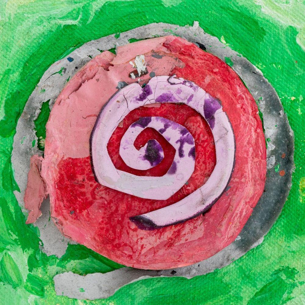 Composizione astratta - Mixed Media Art Contemporaneo di Elfi Schuselka 