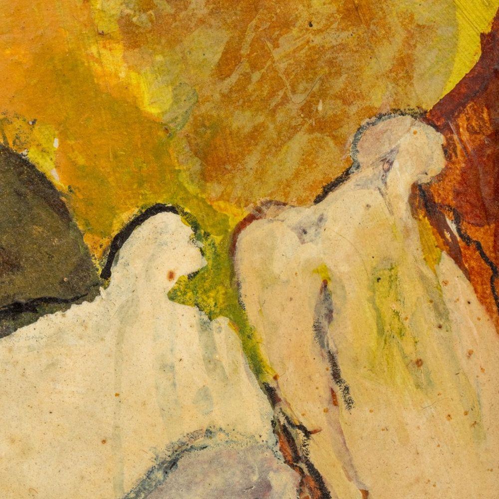 Abstract Figural Composition For Sale 1