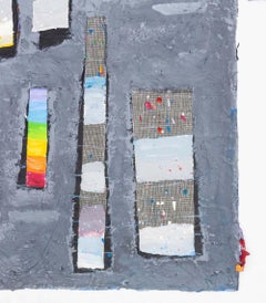 Gray Abstract Composition Composition