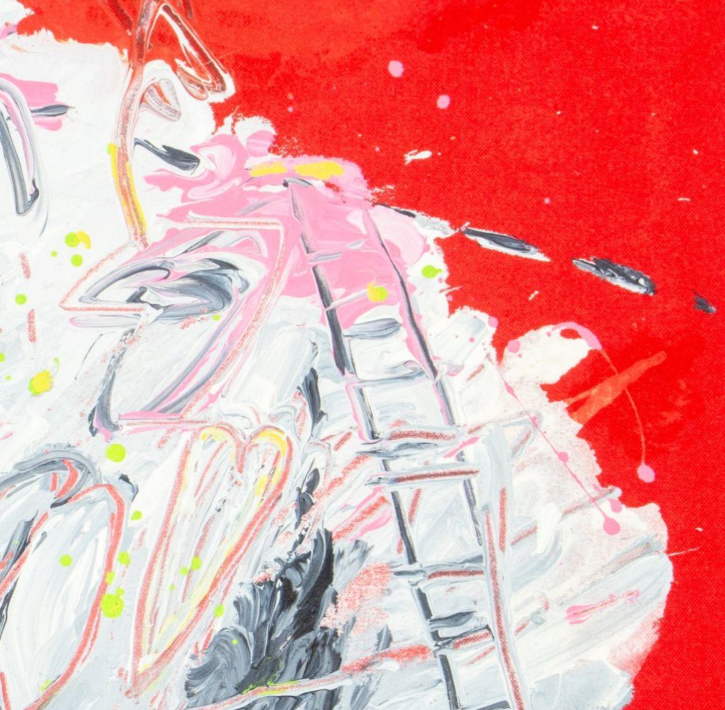 Composizione astratta - Painting di Elfi Schuselka 
