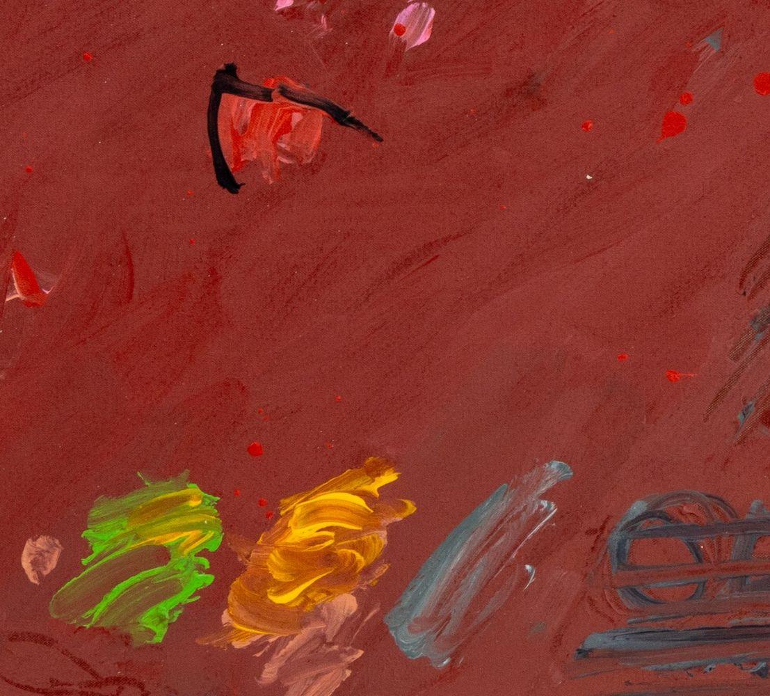 Abstrakte Komposition – Painting von Elfi Schuselka 