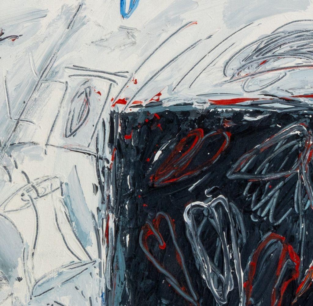 Composition abstraite - Painting de Elfi Schuselka 
