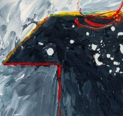 Untitled (Abstract Composition), Contemporary Oil on Canvas