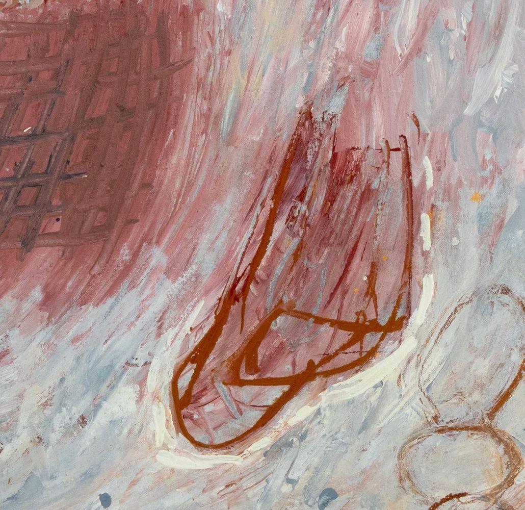 Abstract Composition - Painting by Elfi Schuselka 