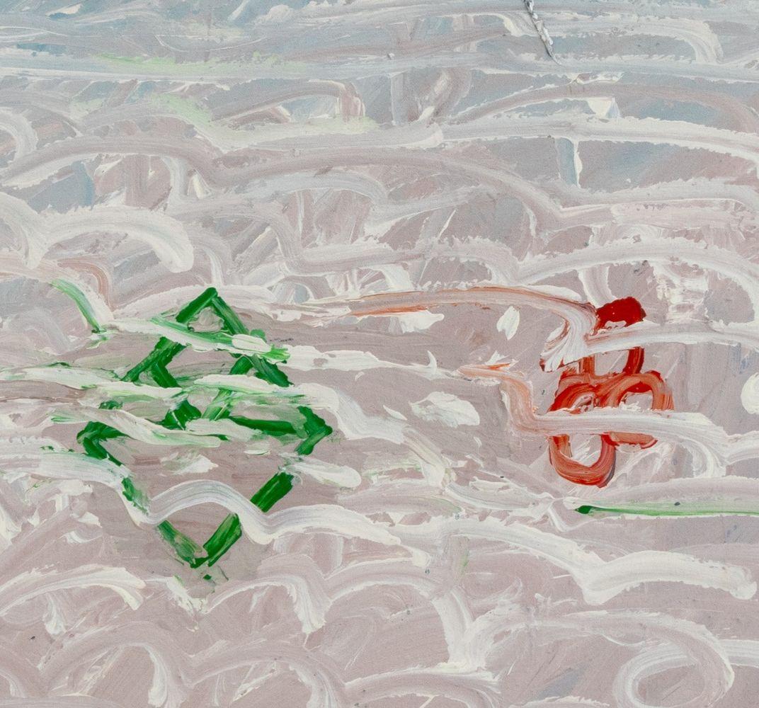 Abstract Composition - Painting by Elfi Schuselka 