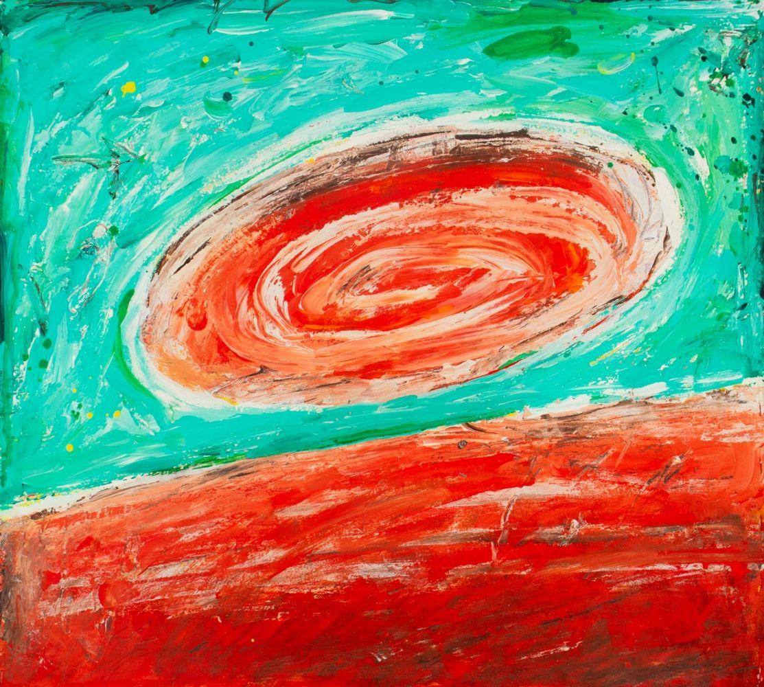 Abstract Composition - Painting by Elfi Schuselka 