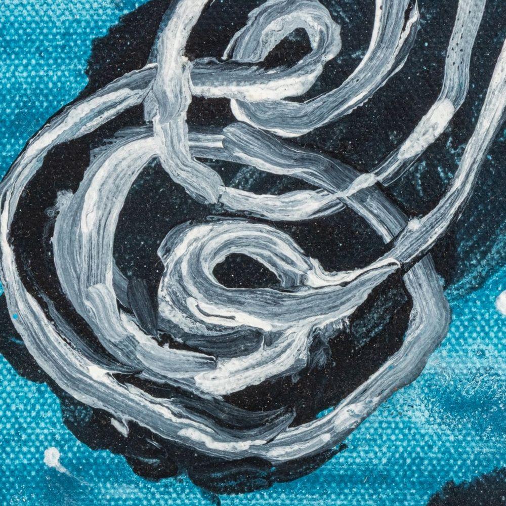 Composition abstraite - Contemporain Mixed Media Art par Elfi Schuselka 