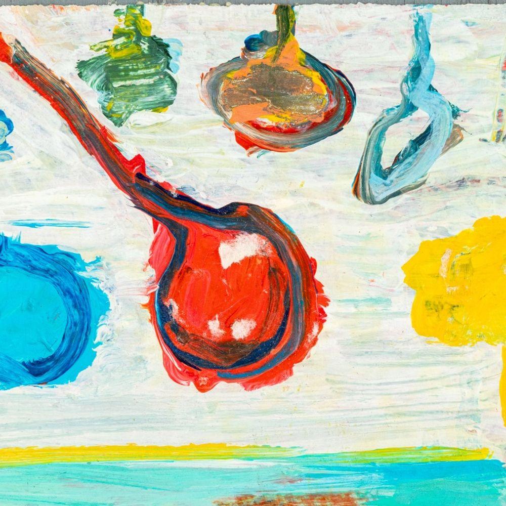 Composition abstraite - Painting de Elfi Schuselka 