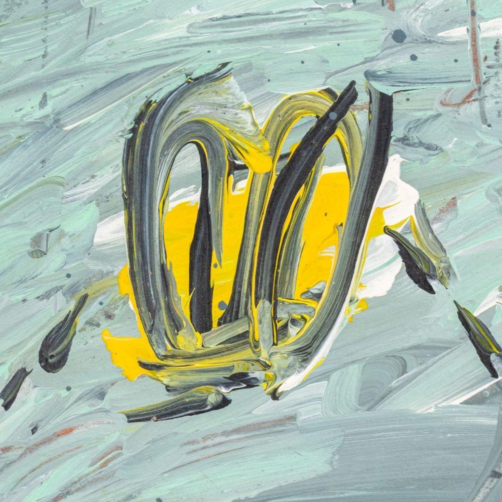 Abstract Composition - Painting by Elfi Schuselka 