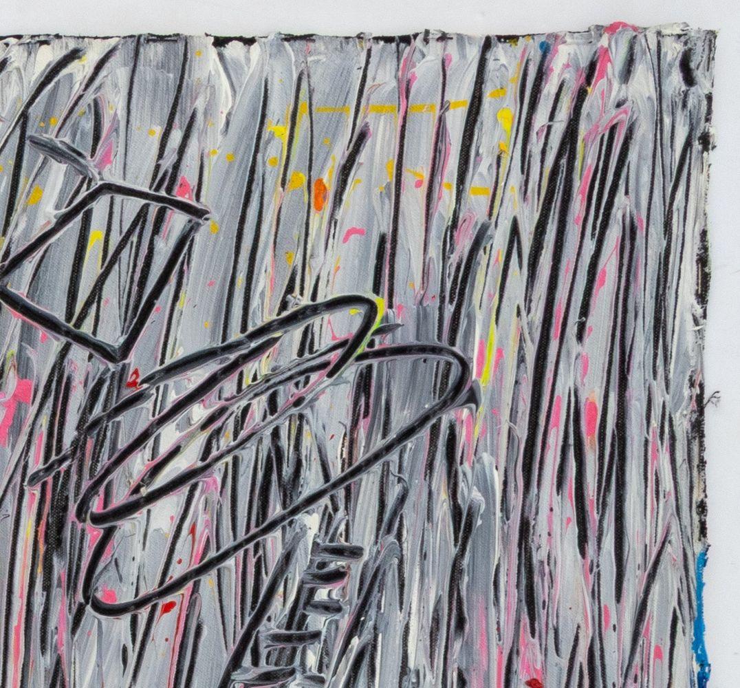 Abstrakte Komposition (Zeitgenössisch), Painting, von Elfi Schuselka 