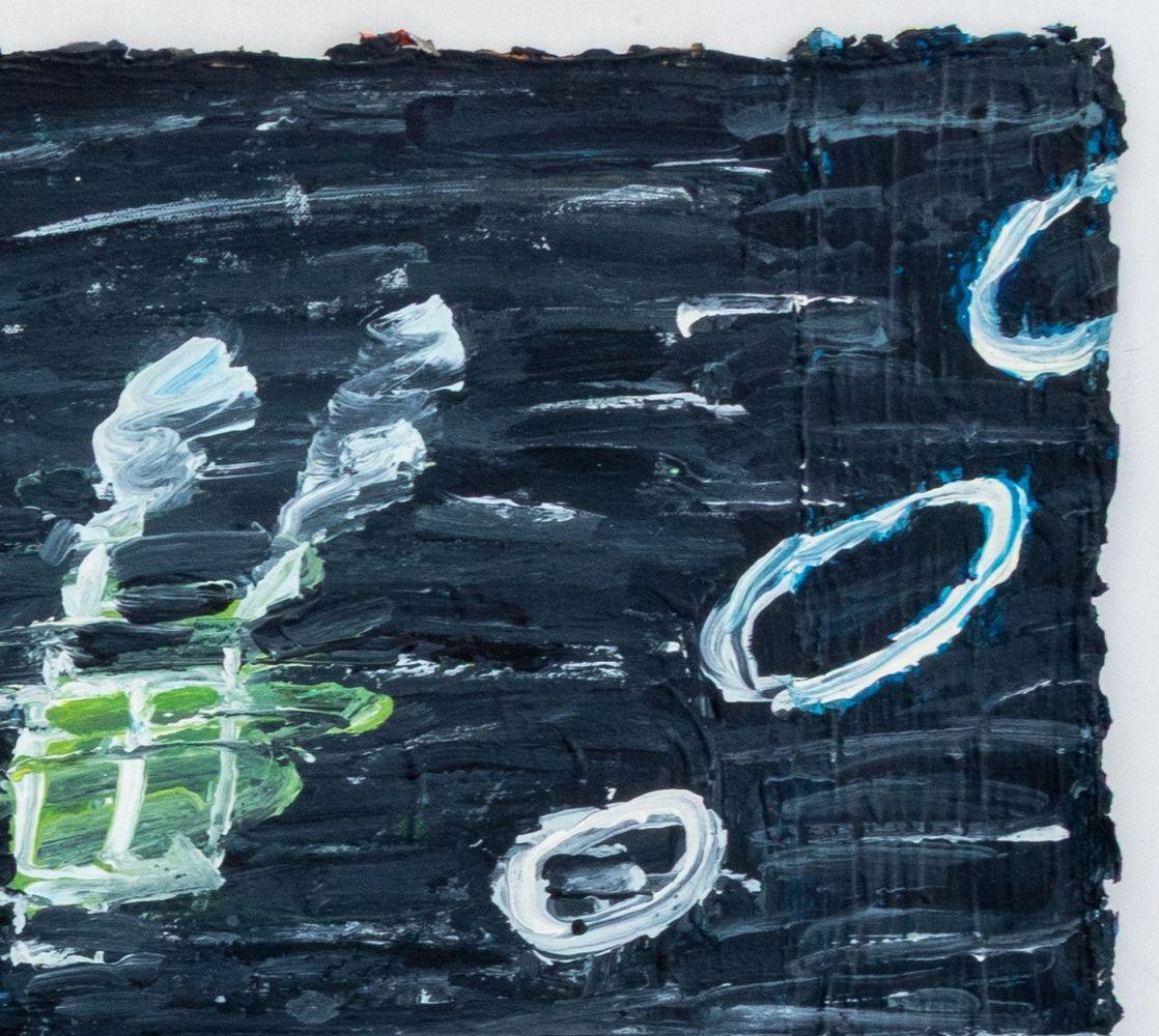 Abstrakte Komposition (Zeitgenössisch), Painting, von Elfi Schuselka 