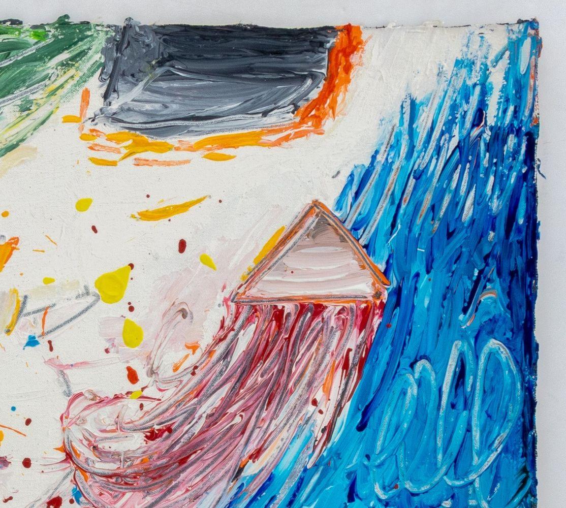 Composition abstraite - Contemporain Painting par Elfi Schuselka 