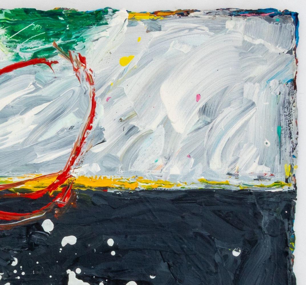 Abstract Composition - Contemporary Painting by Elfi Schuselka 