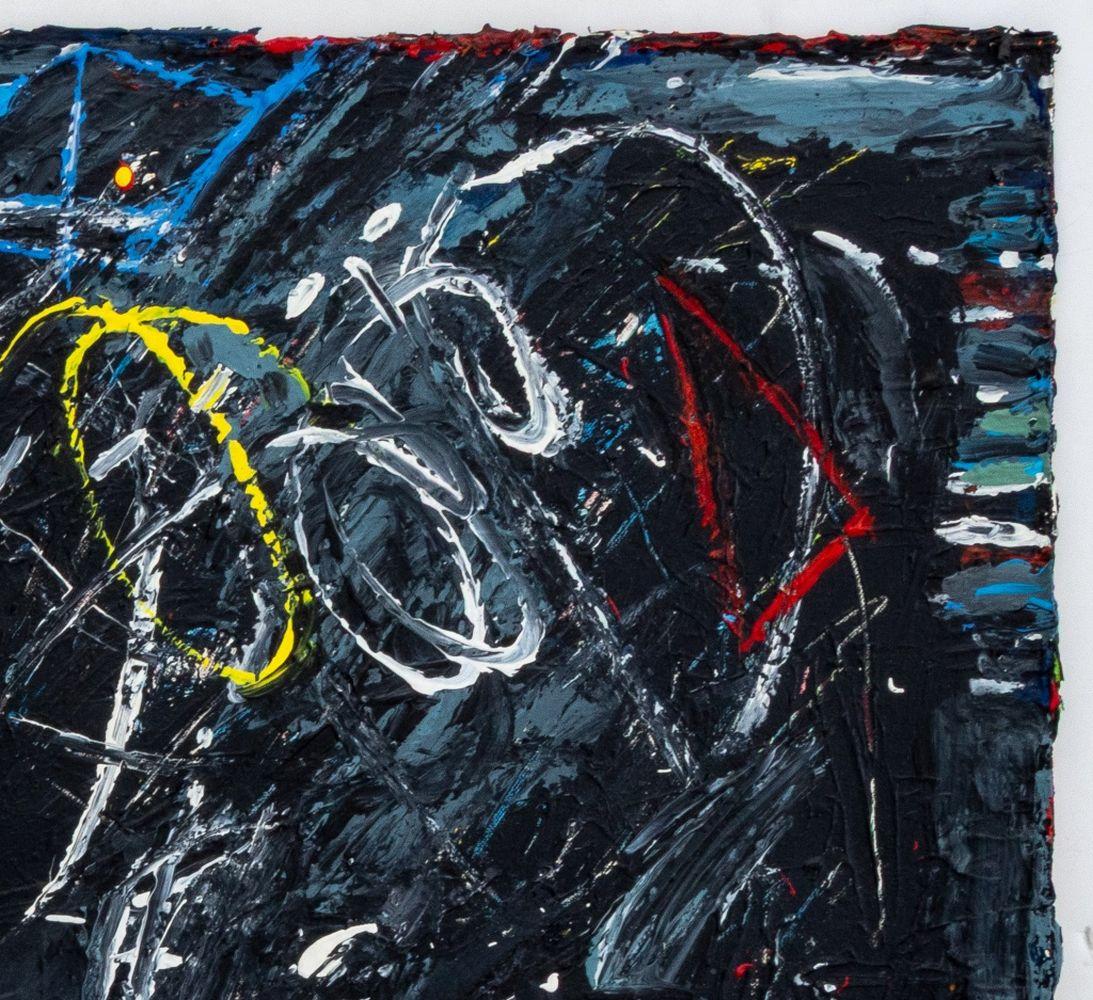 Abstract Composition - Contemporary Painting by Elfi Schuselka 