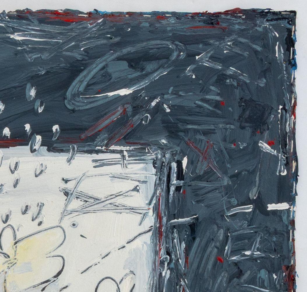 Abstract Composition - Contemporary Painting by Elfi Schuselka 