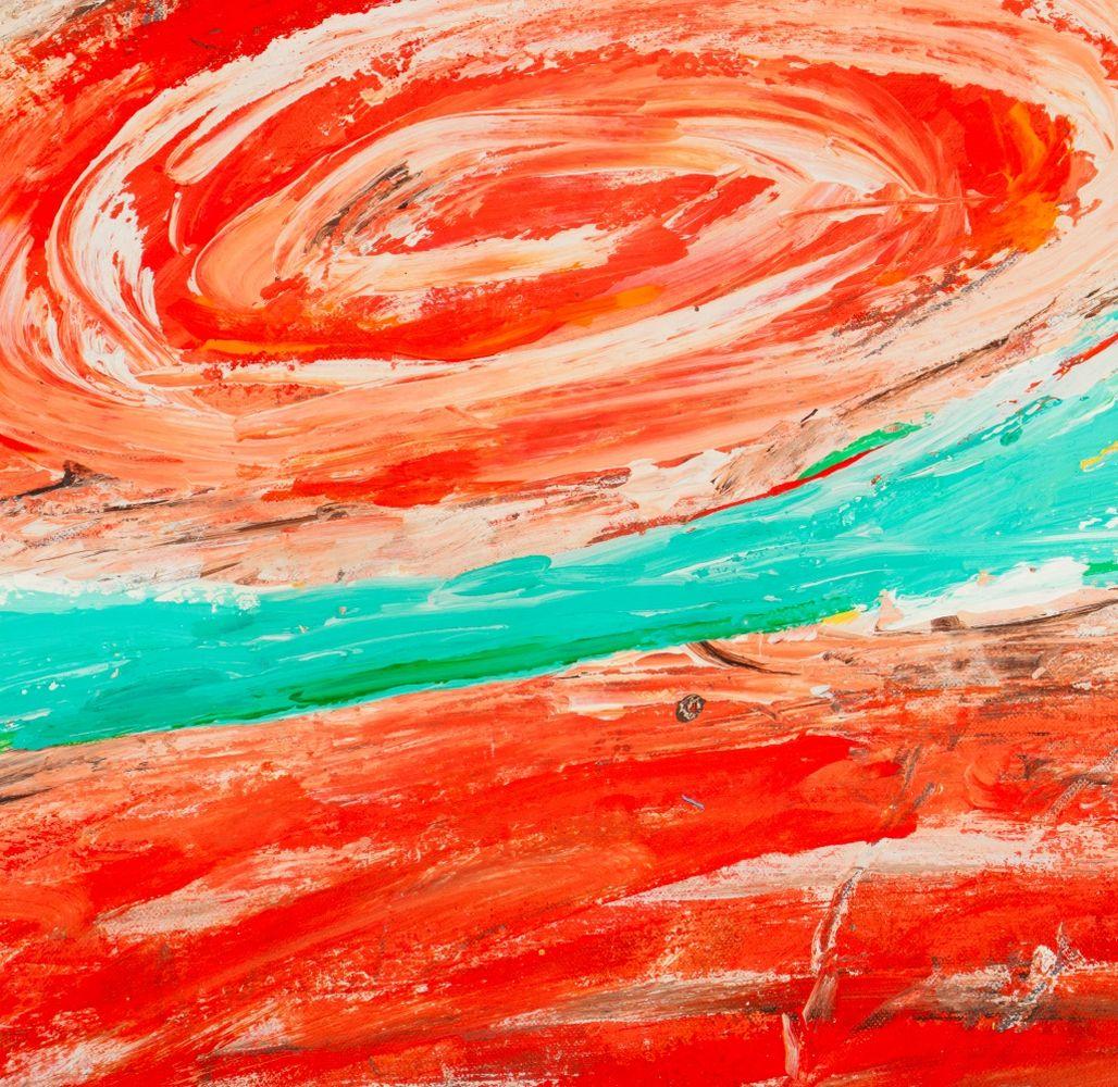 Abstract Composition - Contemporary Painting by Elfi Schuselka 