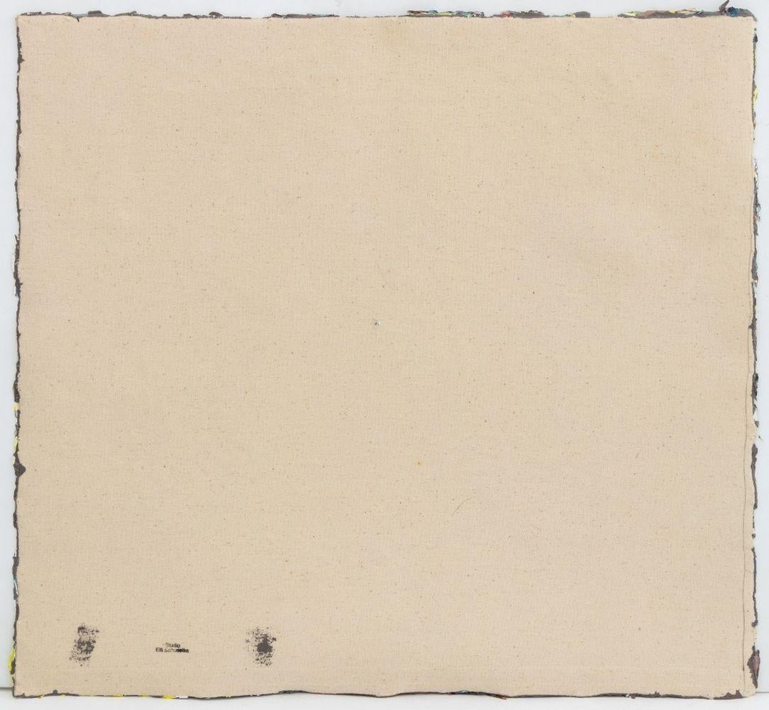 Abstrakte Komposition (Grau), Abstract Painting, von Elfi Schuselka 