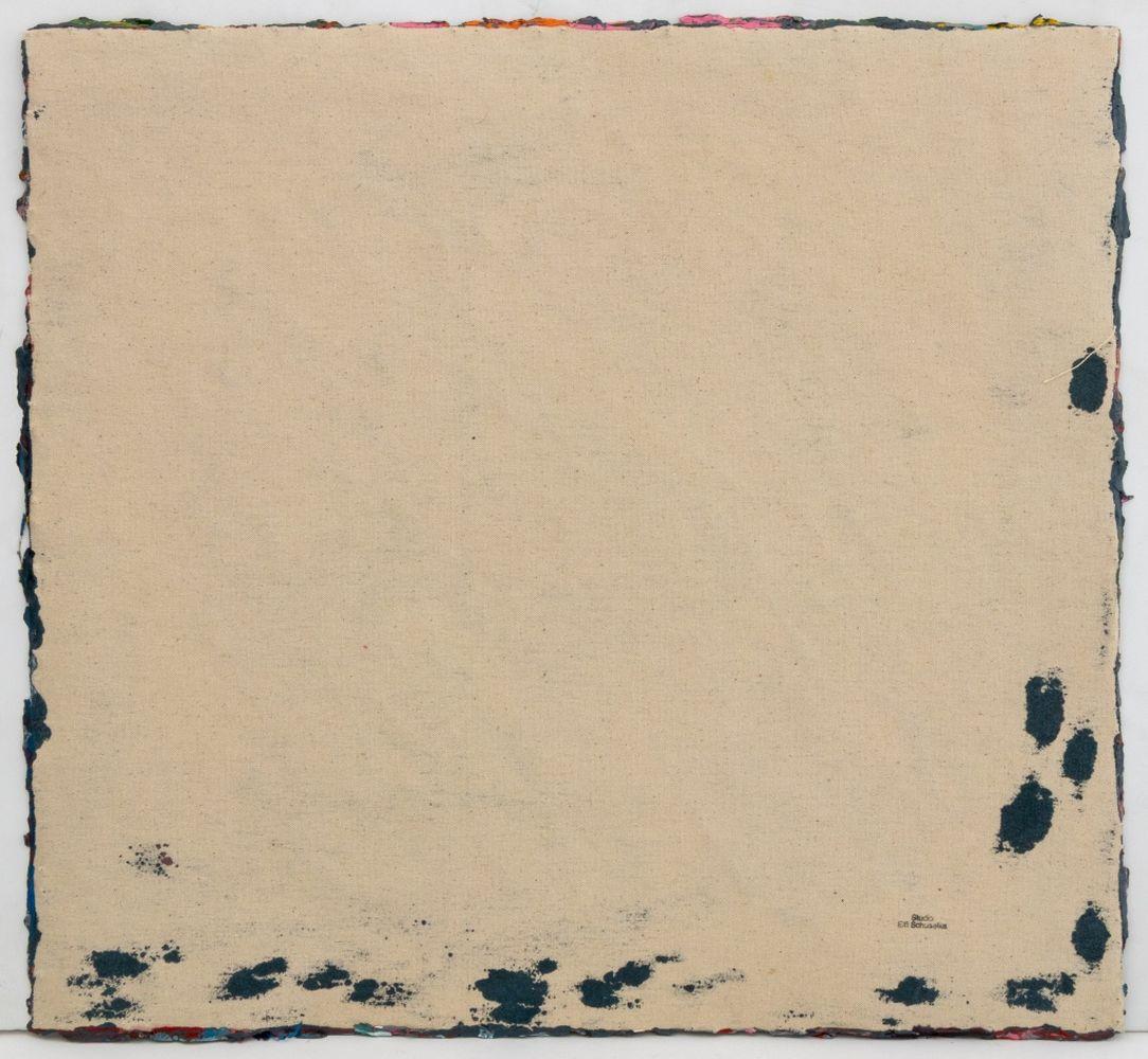 Abstrakte Komposition (Grau), Abstract Painting, von Elfi Schuselka 