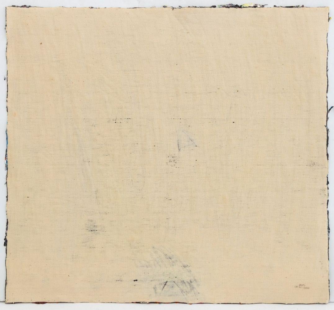 Abstrakte Komposition (Grau), Abstract Painting, von Elfi Schuselka 