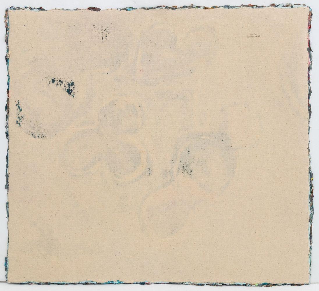 Abstrakte Komposition (Schwarz), Abstract Painting, von Elfi Schuselka 