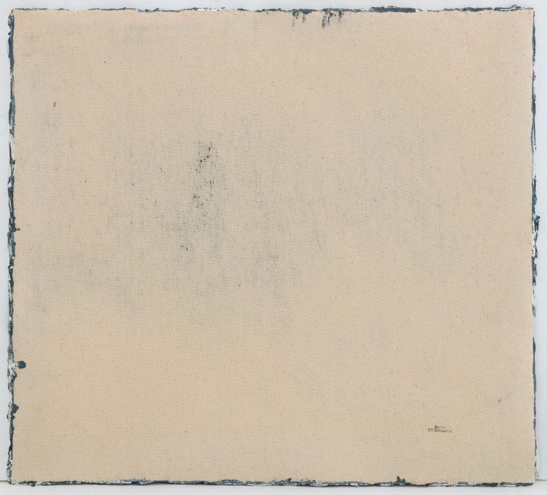 Abstrakte Komposition (Blau), Abstract Painting, von Elfi Schuselka 