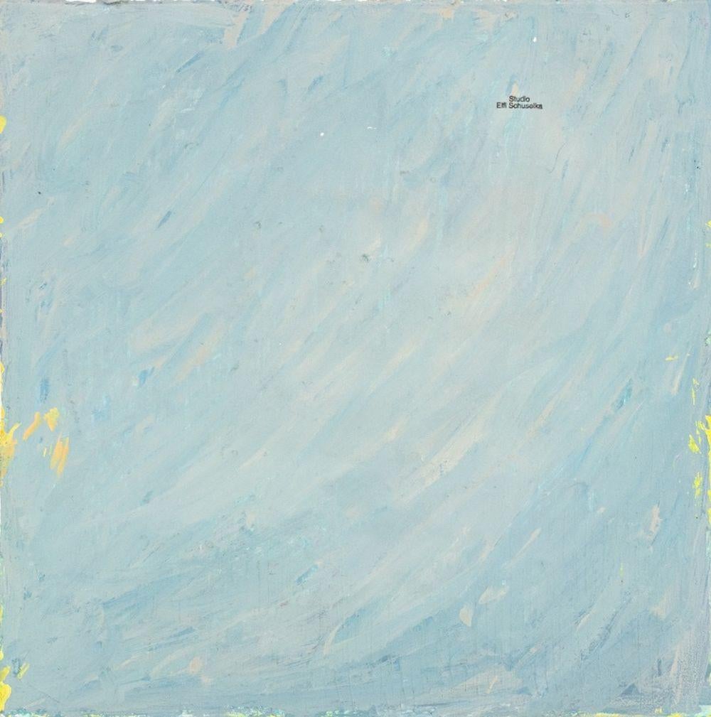 Elfi Schuselka (Österreich, geb. 1940), Abstrakte Komposition, Öl auf Papier, verso gestempelt 