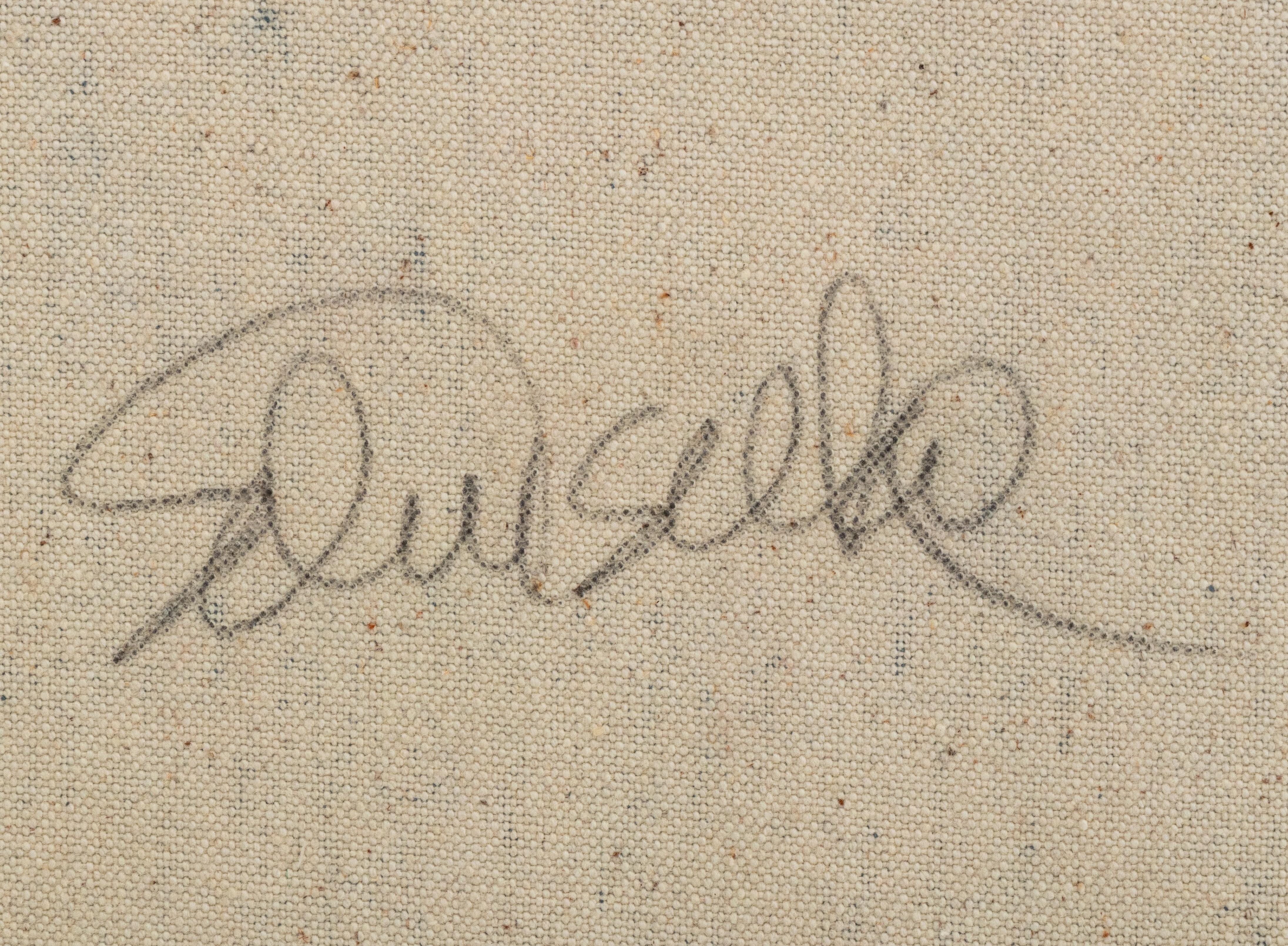 Elfi Schuselka (Österreich, geb. 1940), Abstrakte Komposition, Öl auf Leinwand, verso signiert und datiert 