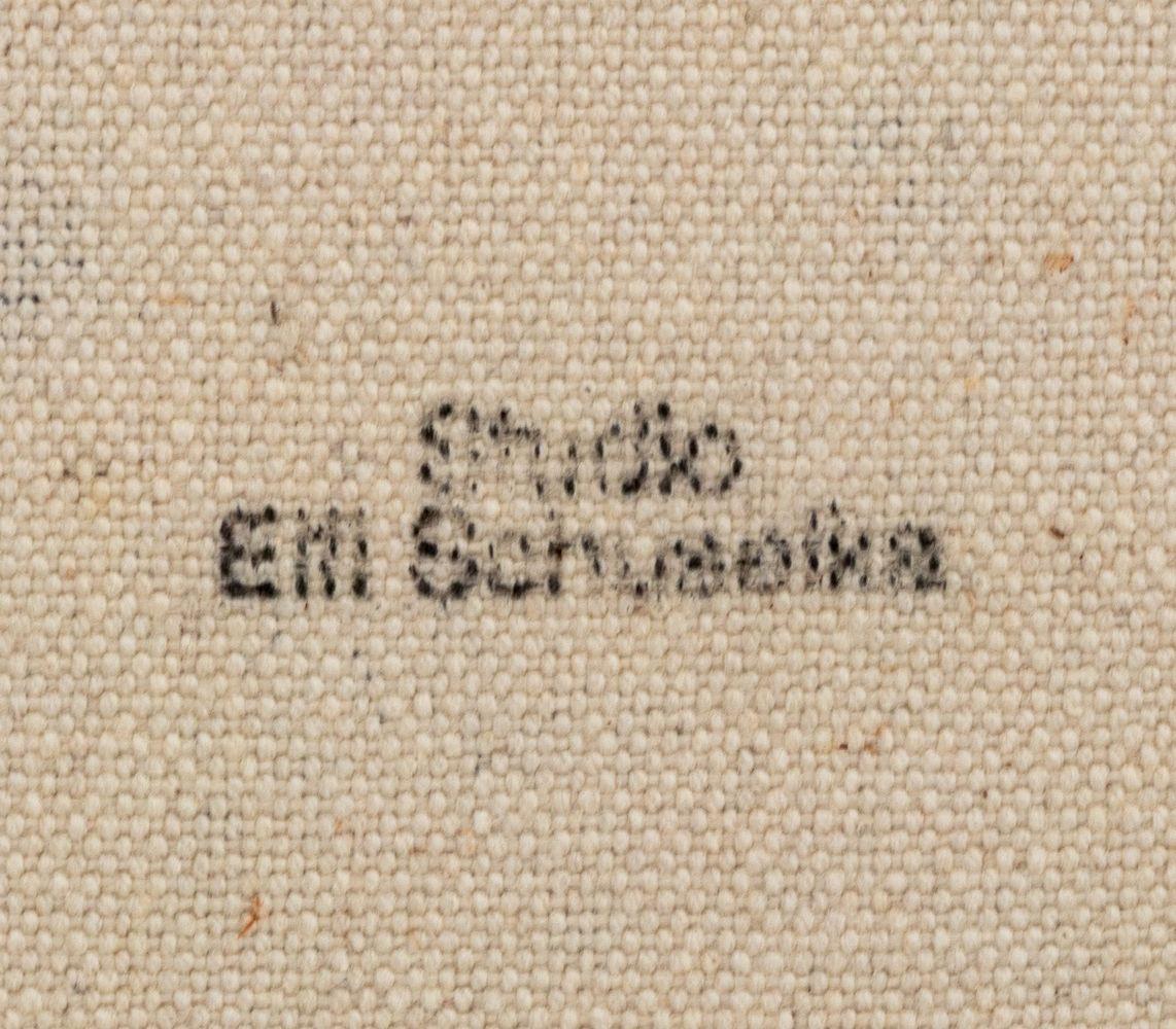 Elfi Schuselka (Österreich, geb. 1940), Abstrakte Komposition, Öl auf Leinwand, offenbar unsigniert, verso gestempelt 