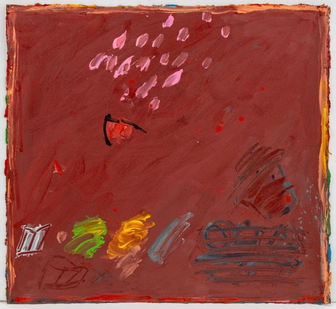 Elfi Schuselka  Abstract Painting – Abstrakte Komposition