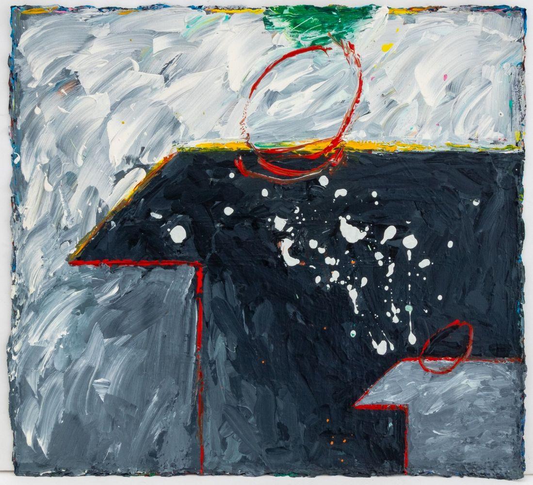 Elfi Schuselka  Abstract Painting - Abstract Composition