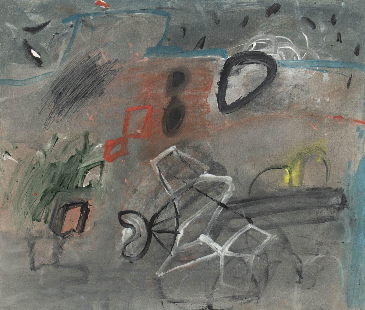 Elfi Schuselka  Abstract Painting - Abstract Composition