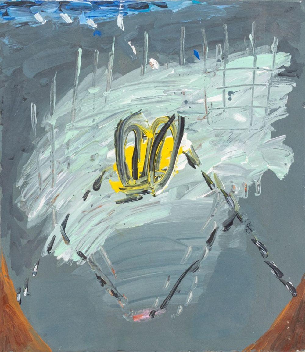 Elfi Schuselka  Abstract Painting - Abstract Composition