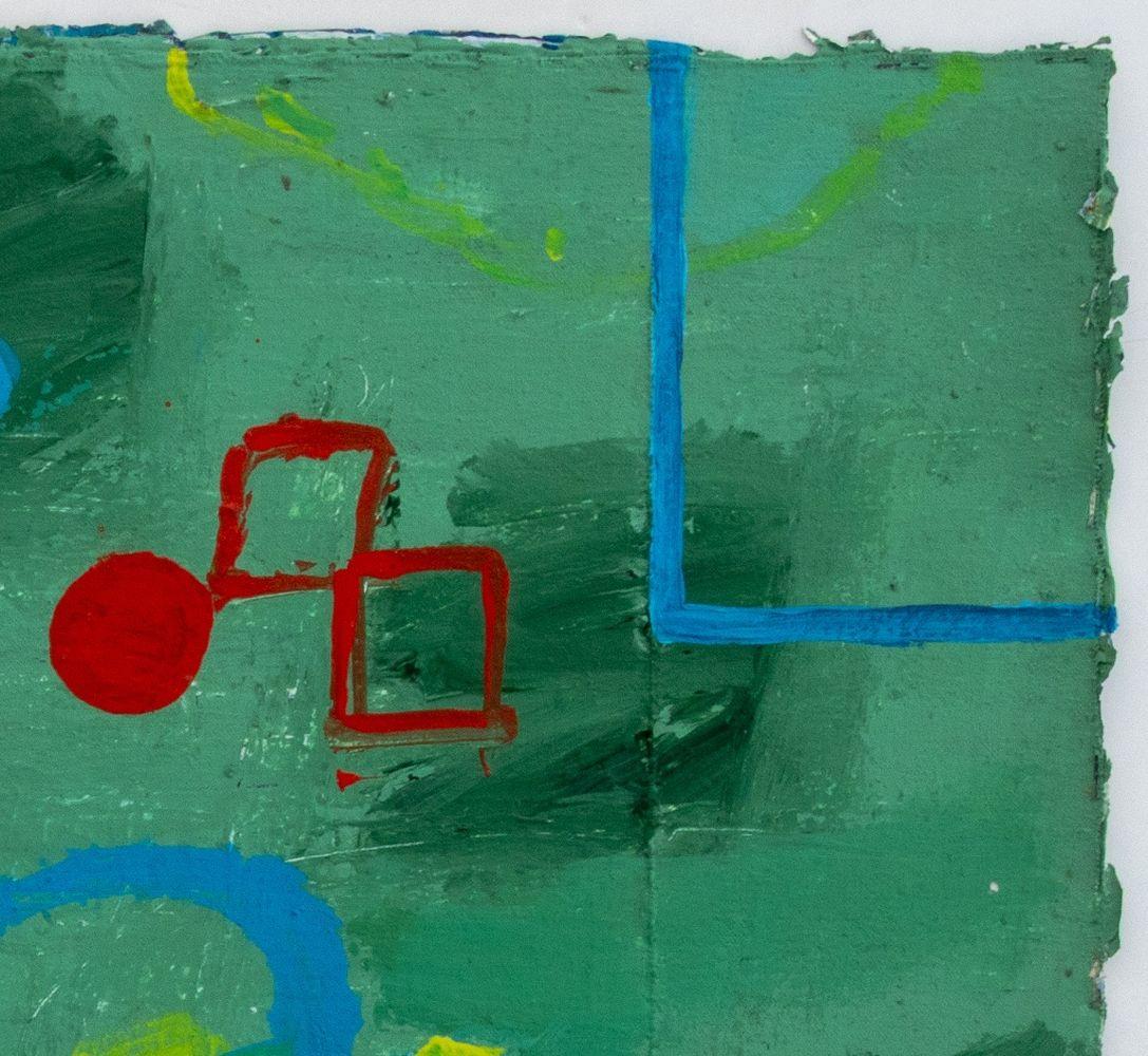 Composizione astratta in Greene & Greene - Painting Contemporaneo di Elfi Schuselka 